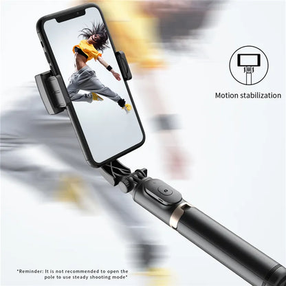 Roreta 2023 NEW Gimbal Stabilizer Selfie Stick Foldable Wireless