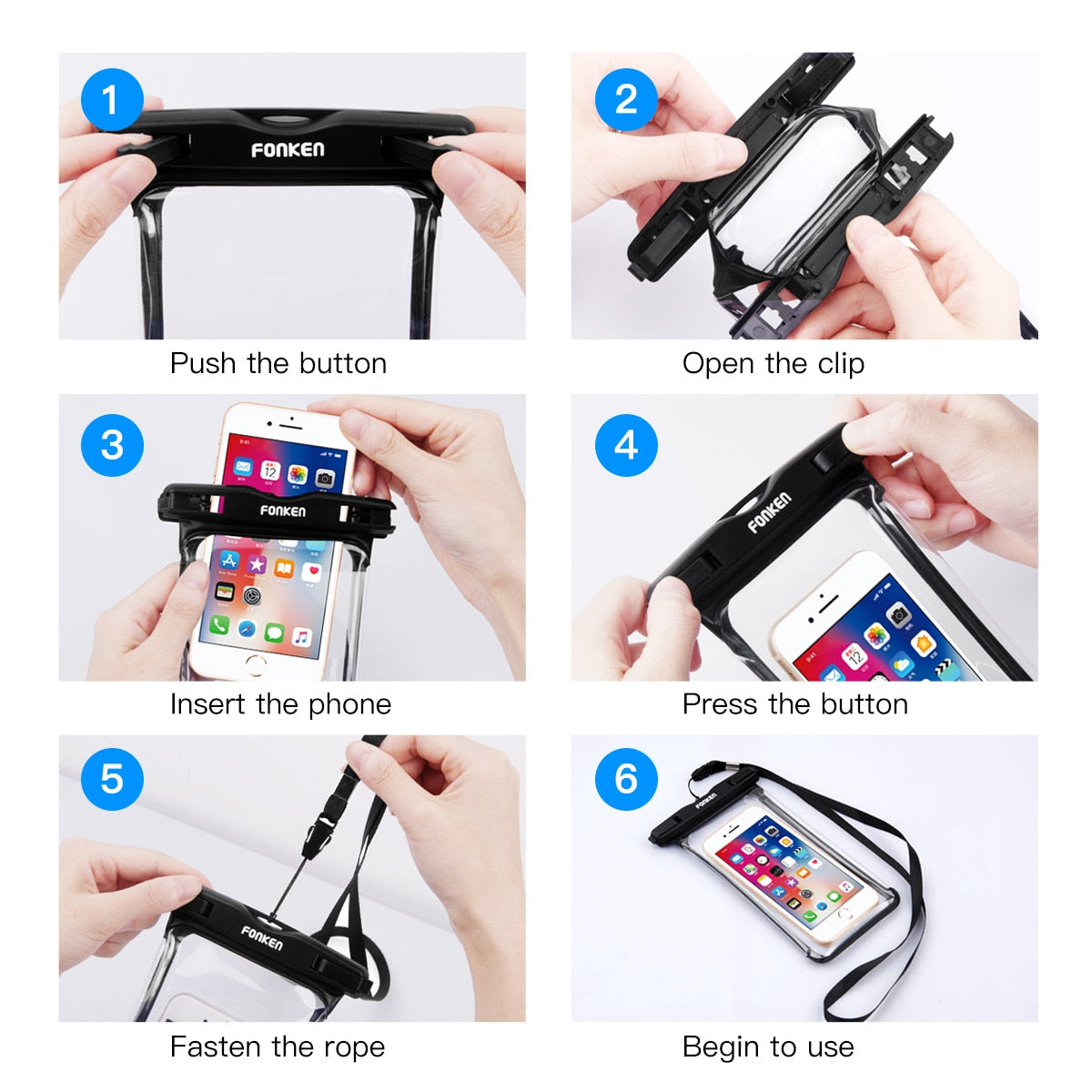 Mobile Waterproof Waterproof Case | Phone Waterproof Underwater