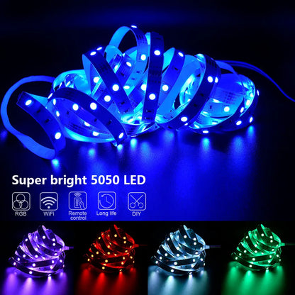 LED Strip Lights RGB 5050 ,5V 1M-30M,16 million colors, RGB , Led