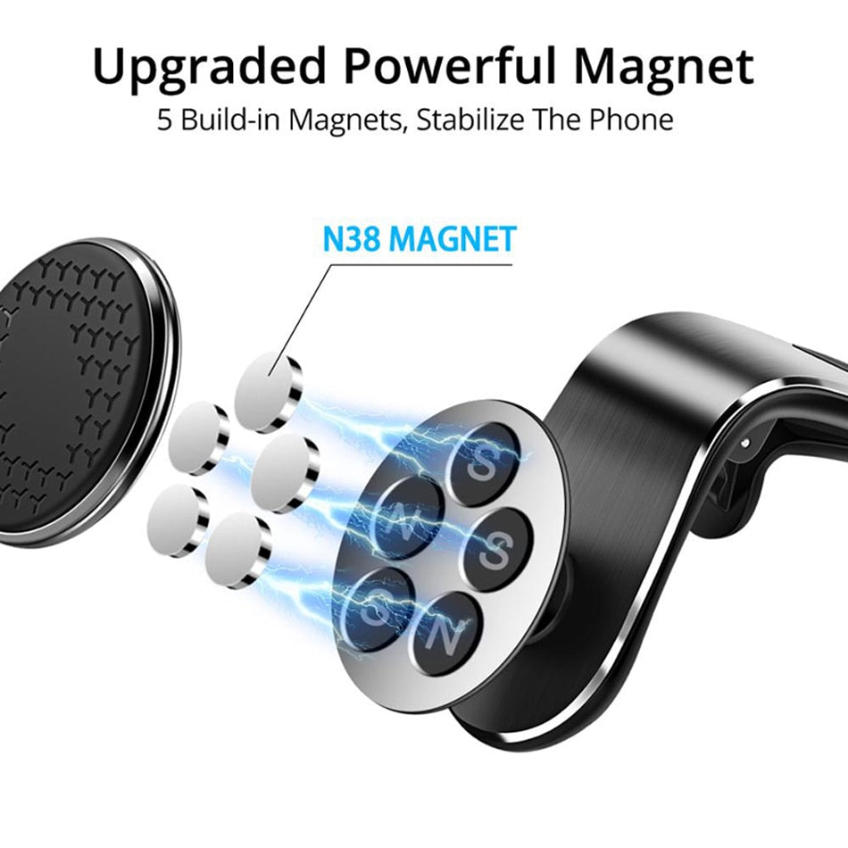 Magnetic Car Mobile Phone Holder Air Vent | Magnetic Car Mobile Phone