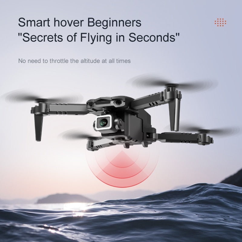 Mini Drone S128 Avec Caméra Hd Double 4k, Triple Face, Pour Éviter Les