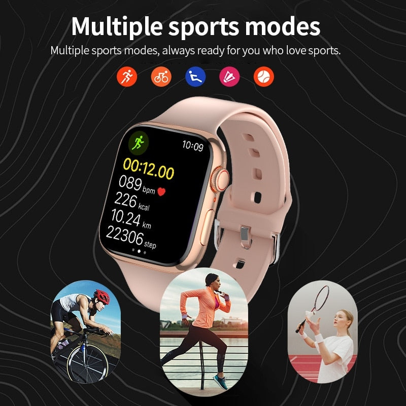 New Smart Watch Full Touch Screen Waterproof Watches Sports