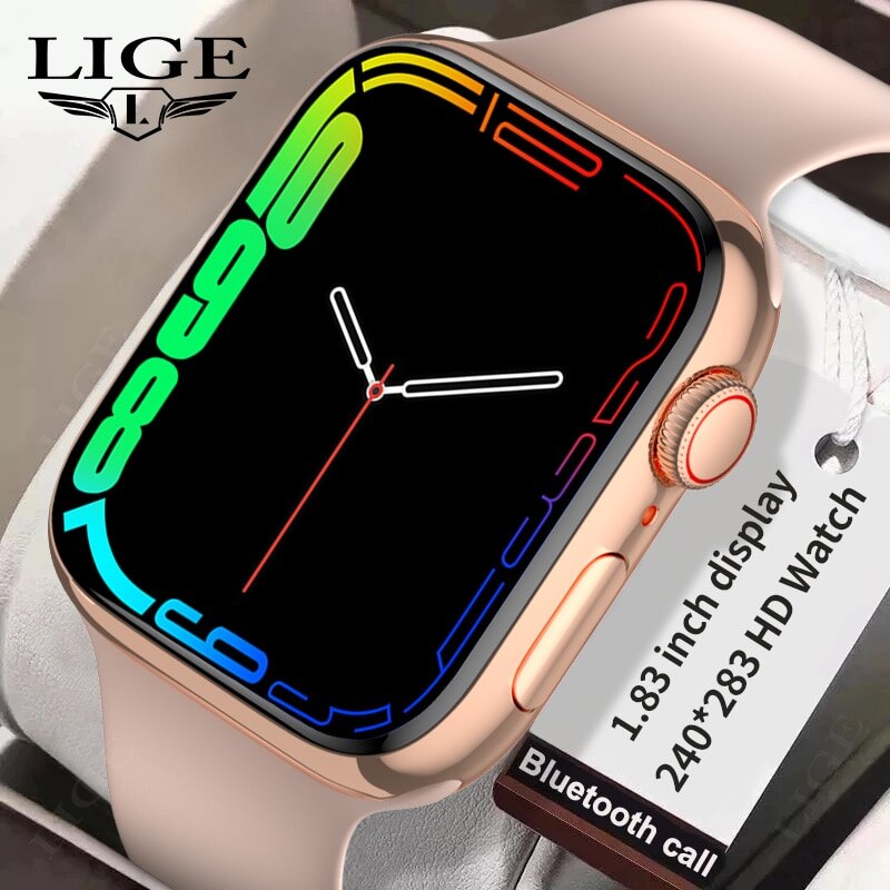 New Smart Watch Full Touch Screen Waterproof Watches Sports