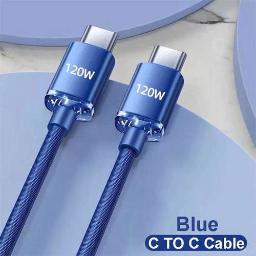 NNBILI 2024 NEW 120W USBA  To Type C To USBC Cable For iPhone 15