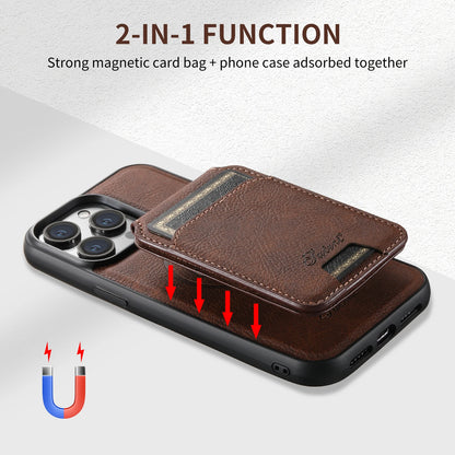 SUTENI Wallet Phone Case Card Holder Leather Magnetic Pocket Cover For