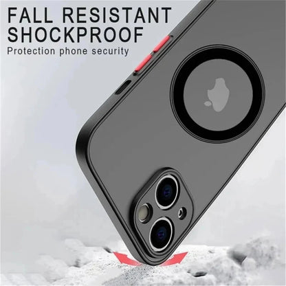 Luxury Magnetic Wireless Charge Phone Case For iPhone 14 13 12 11 15