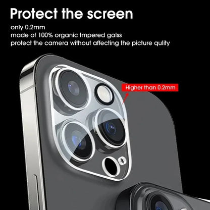 3pcs Camera Lens Protector For iPhone 15 14 13 12 11 Pro Max Lens