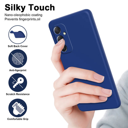 Original Solid Silicone Phone Case For Samsung Galaxy A55 A35 A25 A15