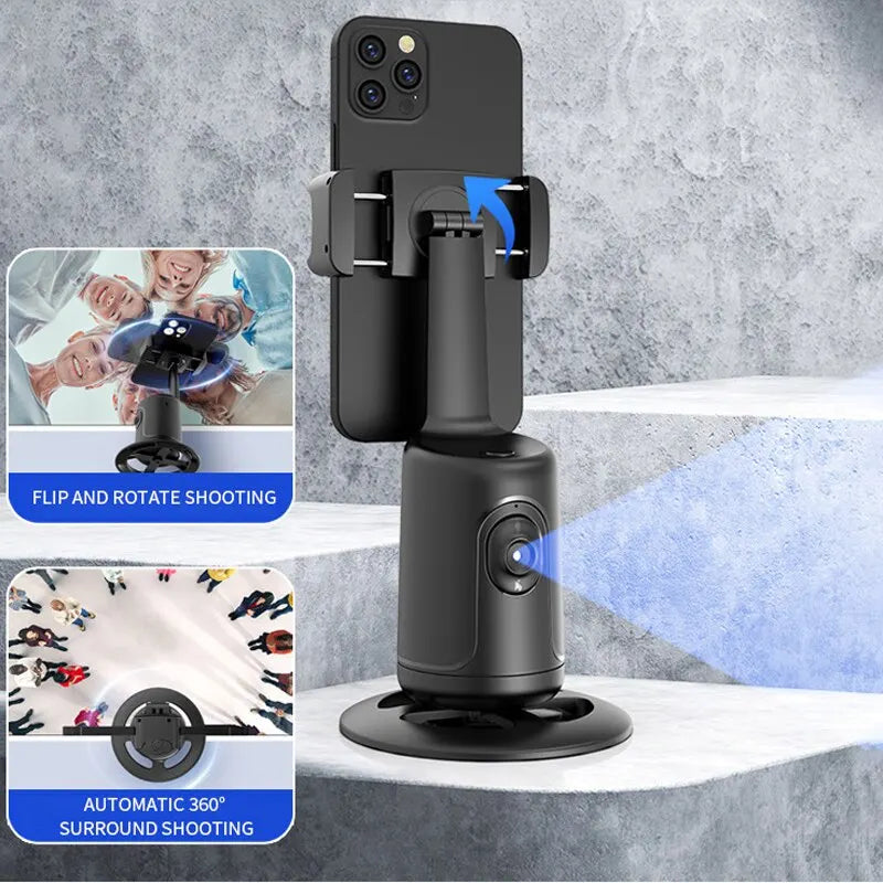 P01 Auto Tracking Shooting Gimbal AI Camera Recognition Body Face