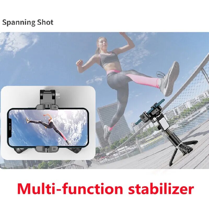 360 Rotation Following Shooting Mode Gimbal Stabilizer Selfie Stick