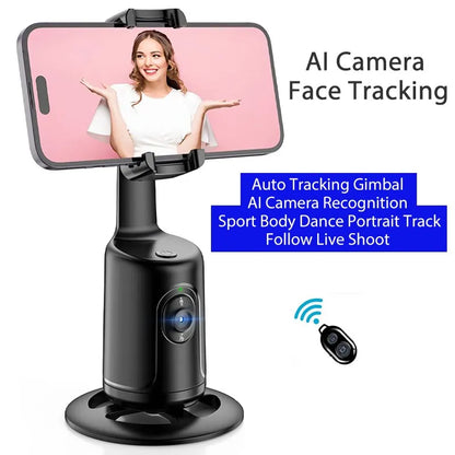 P01 Auto Tracking Shooting Gimbal AI Camera Recognition Body Face