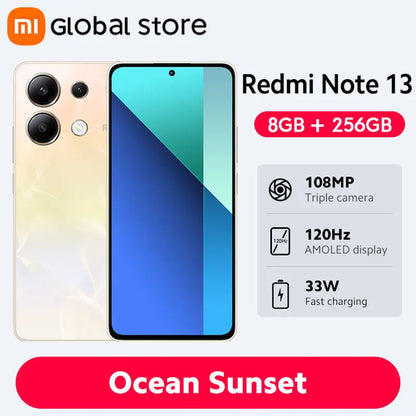 Xiaomi Redmi Note 13 Smartphone Global Version 6.67" FHD+ AMOLED Unlocked