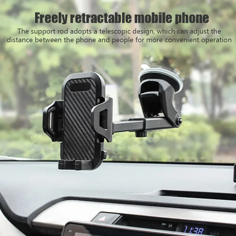 NEW Universal Sucker Car Phone Holder 360° Windshield Car Dashboard