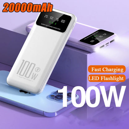 Xiaomi 50000mAh 100W Super Fast Charging Power Bank Portable Charger