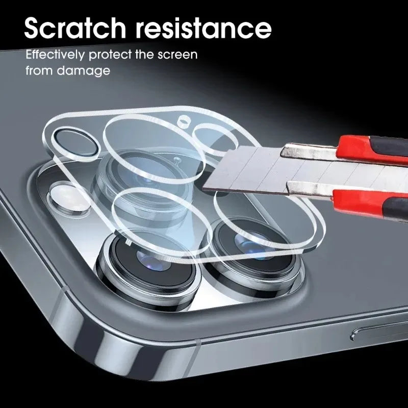 3pcs Camera Lens Protector For iPhone 15 14 13 12 11 Pro Max Lens