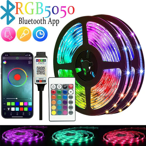 LED Strip Lights RGB 5050 ,5V 1M-30M,16 million colors, RGB , Led