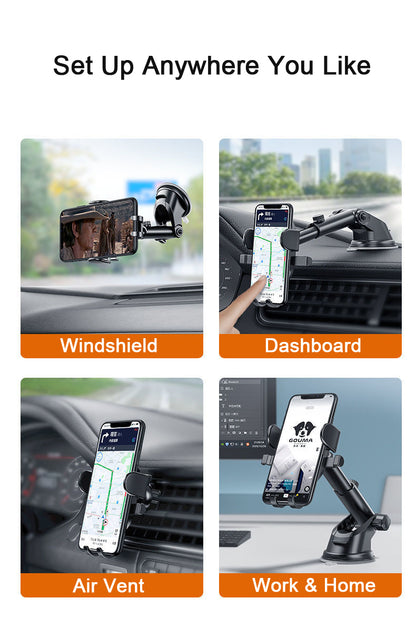 Sucker Car Phone Holder Mount Stand Gps Telefon Mobile Cell Support