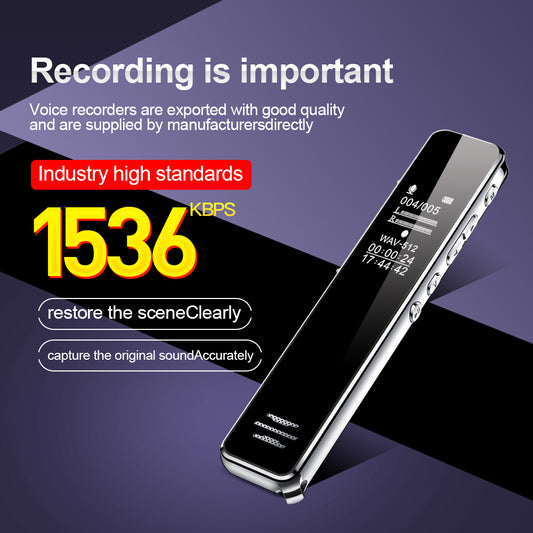 Mini Digital Voice Recorder Audio Pen Dictaphone for Meeting Class