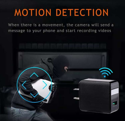 WIFI Camera HD 1080P Wall Charger Hidden Camera